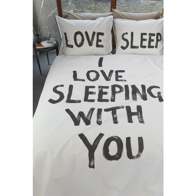 VTwonen dekbedovertrek Love Sleep - Naturel 240x200/220 cm VTwonen dekbedovertrek Love Sleep - Naturel 240x200/220 cm