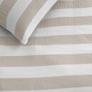Rivièra Maison Riviera Maison Kussensloop Striped - Zand 60x70 cm