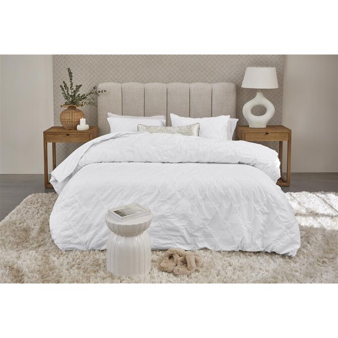 Riviera Maison Dekbedovertrek Elegance - Wit 260x200/220 cm Riviera Maison Dekbedovertrek Elegance - Wit 260x200/220 cm