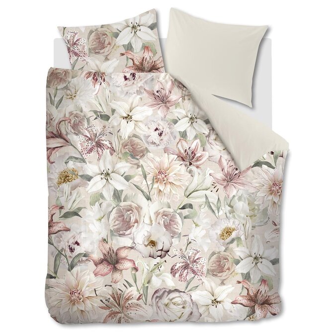 Riviera Maison Dekbedovertrek Lily Love - Roze 240x200/220 cm