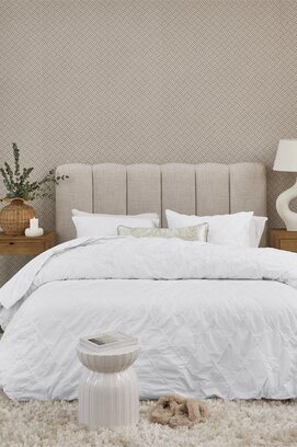 Riviera Maison Kussensloop Elegance - Wit 60x70 cm
