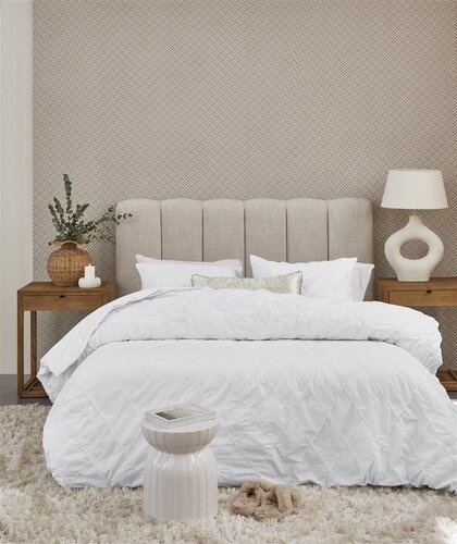 Rivièra Maison Riviera Maison Kussensloop Elegance - Wit 60x70 cm afbeelding