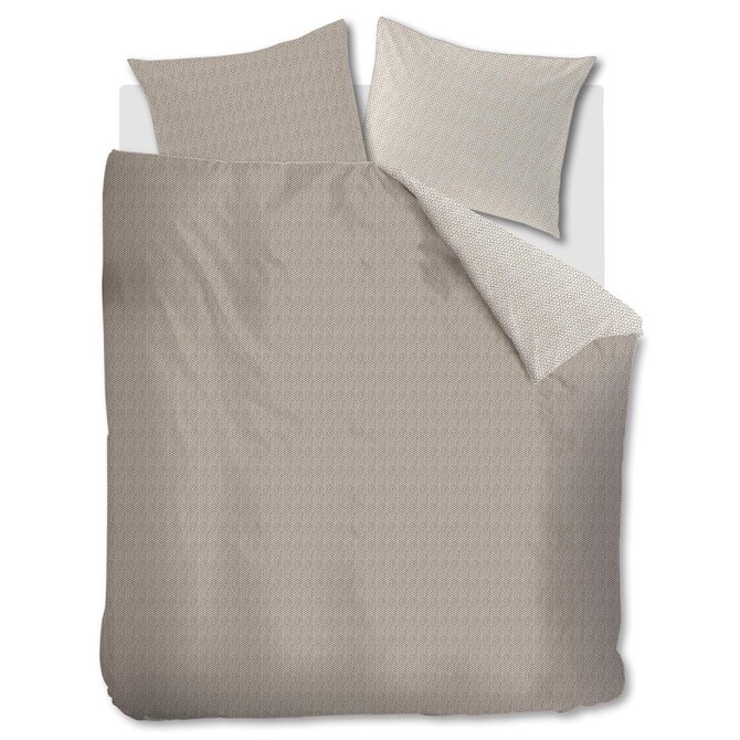Riviera Maison Dekbedovertrek Twisted - Zand 140x200/220 cm Riviera Maison Dekbedovertrek Twisted - Zand 140x200/220 cm