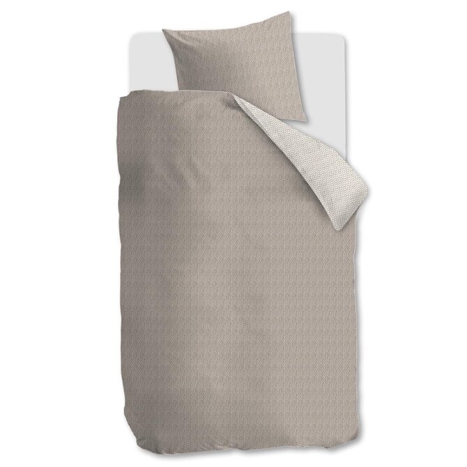 Riviera Maison Dekbedovertrek Twisted - Zand 140x200/220 cm Riviera Maison Dekbedovertrek Twisted - Zand 140x200/220 cm