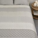Rivièra Maison Riviera Maison Dekbedovertrek Ropes - Taupe 260x200/220 cm