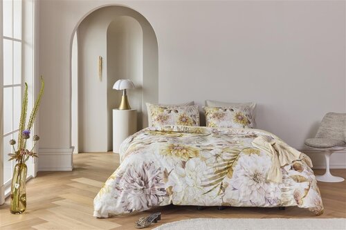 Kardol Kardol by Beddinghouse Dekbedovertrek Solaris - Naturel 200x200/220 cm afbeelding