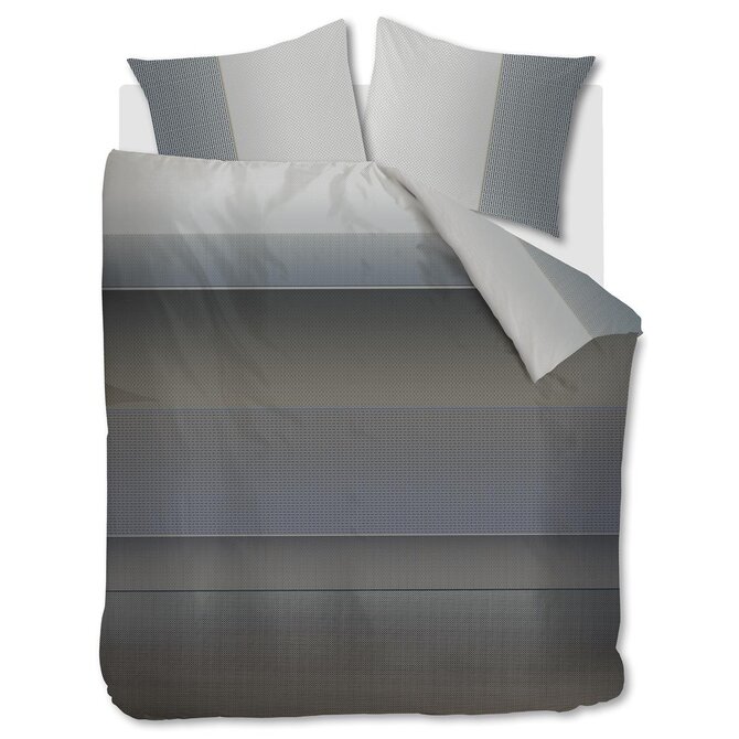 Kardol by Beddinghouse Dekbedovertrek Mimic - Blauw 140x200/220 cm