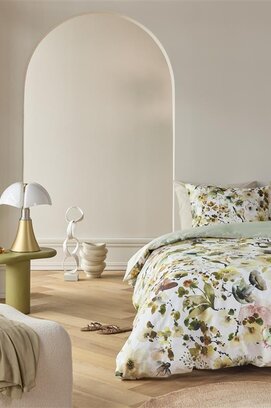 Kardol by Beddinghouse Dekbedovertrek Aquitaine - Groen 140x200/220 cm