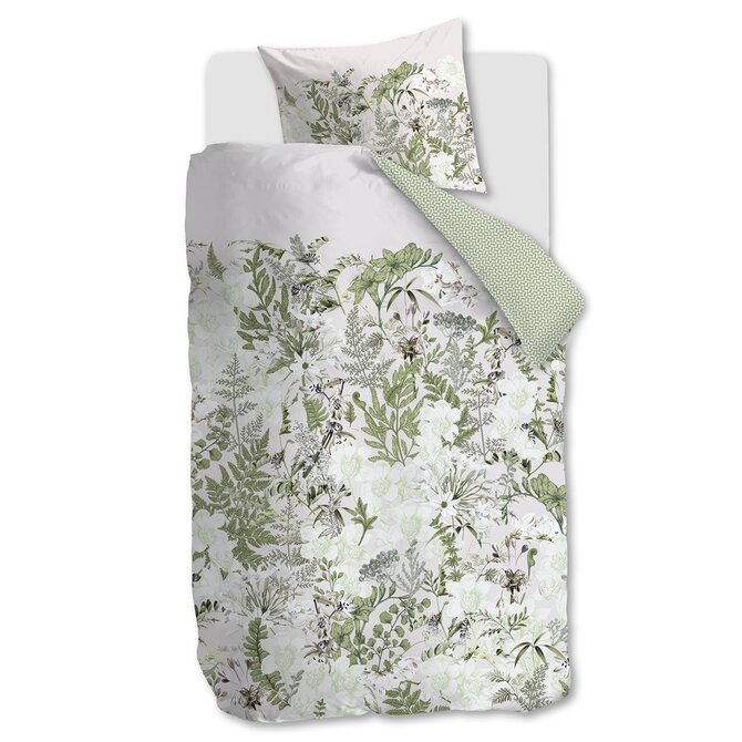 Kardol by Beddinghouse Dekbedovertrek Pastiche - Groen 240x200/220 cm Kardol by Beddinghouse Dekbedovertrek Pastiche - Groen 240x200/220 cm