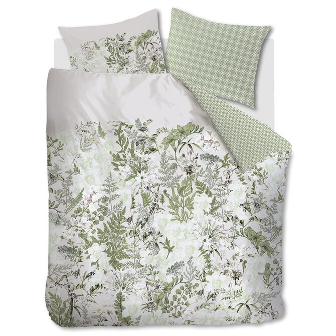 Kardol by Beddinghouse Dekbedovertrek Pastiche - Groen 260x200/220 cm Kardol by Beddinghouse Dekbedovertrek Pastiche - Groen 260x200/220 cm
