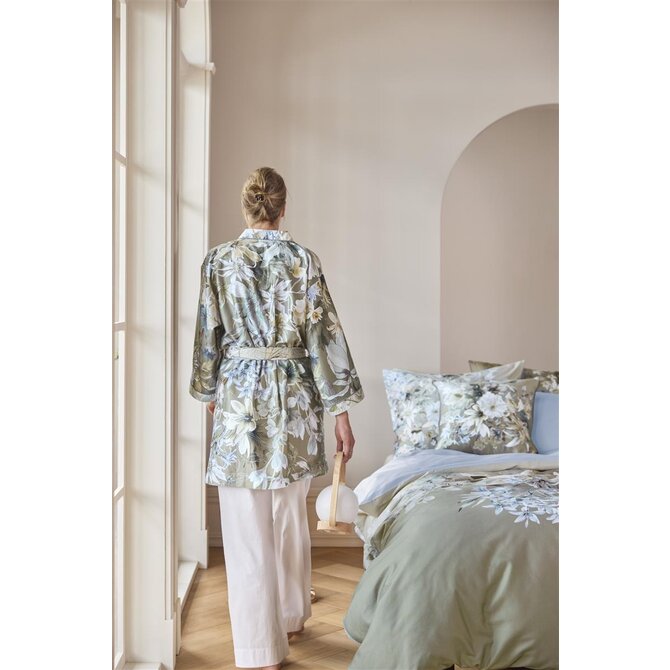 Kardol by Beddinghouse Saffron Kimono - Blauw Grijs L/XL