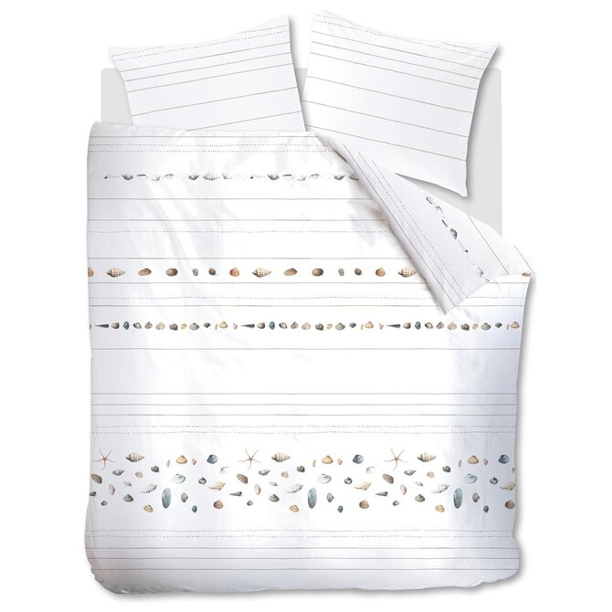 Marjolein Bastin Dekbedovertrek Beach - Naturel 140x200/220 cm Marjolein Bastin Dekbedovertrek Beach - Naturel 140x200/220 cm