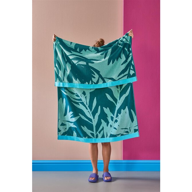 KAAT Strandlaken Bermuda - Blauwgroen 100x180 cm KAAT Strandlaken Bermuda - Blauwgroen 100x180 cm