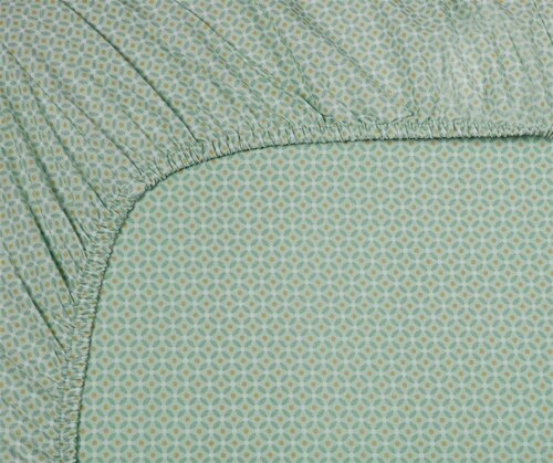 Pip Studio Pip Studio Cross Stitch - Licht groen 90x200 cm Hoekhoogte 35 cm afbeelding