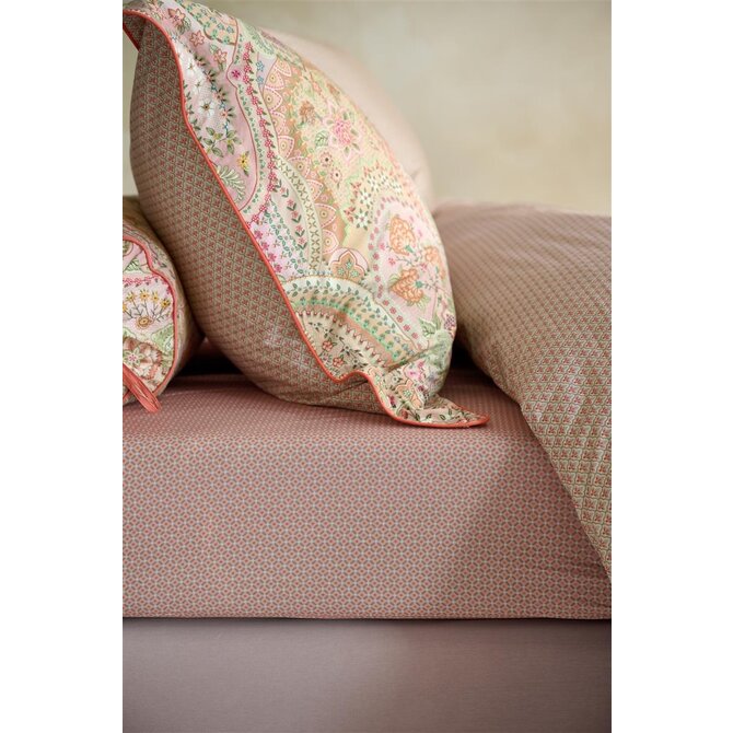 Pip Studio Cross Stitch - Koraalrood 90x200 cm Hoekhoogte 35 cm Pip Studio Cross Stitch - Koraalrood 90x200 cm Hoekhoogte 35 cm