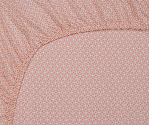 Pip Studio Pip Studio Cross Stitch - Koraalrood 180x200 cm Hoekhoogte 35 cm afbeelding