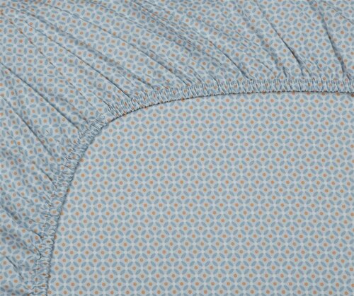 Pip Studio Pip Studio Cross Stitch - GreyBlue 180x200 cm Hoekhoogte 35 cm afbeelding
