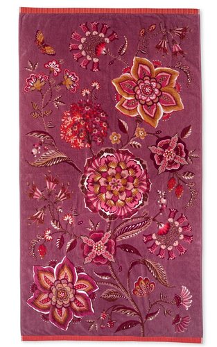 Pip Studio Pip Studio Viva la Vida Beachtowel - Lila 100x180 cm