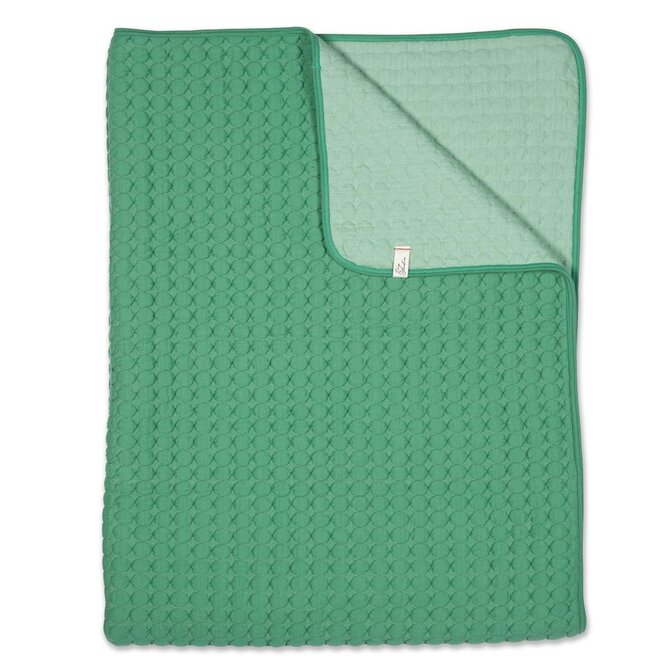 Pip Studio Fill in the dots Throw - Groen 260x260 cm