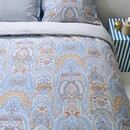 Pip Studio Pip Studio Kussensloop Jabali Flower - Blauw 60x70 cm