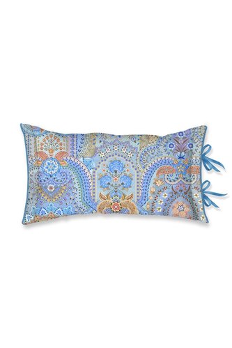 Pip Studio Pip Studio Jabali Flower Cushion - Blauw 35x60 cm