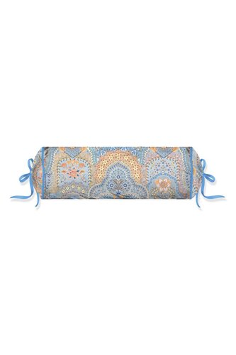 Pip Studio Pip Studio Jabali Flower Roll Cushion - Blauw 22x70 cm