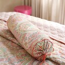 Pip Studio Pip Studio Jabali Flower Roll Cushion - Koraalrood 22x70 cm