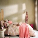 Pip Studio Pip Studio Dekbedovertrek Jabali Flower - Koraalrood 200x200/220 cm