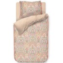 Pip Studio Pip Studio Dekbedovertrek Jabali Flower - Koraalrood 260x200/220 cm