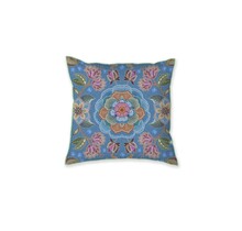 Pip Studio Matata Square Cushion - Blauw 53x53 cm