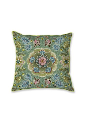 Pip Studio Pip Studio Matata Square Cushion - Groen 53x53 cm