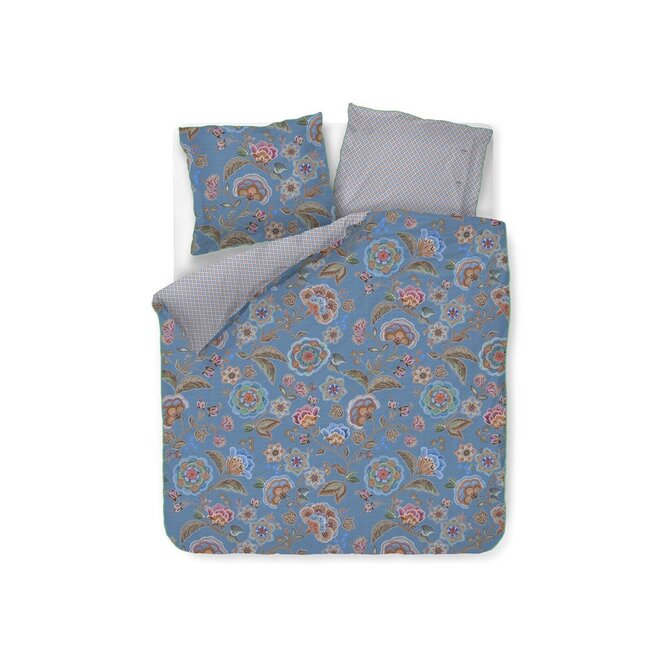 Pip Studio Dekbedovertrek Matata - Blauw 240x200/220 cm
