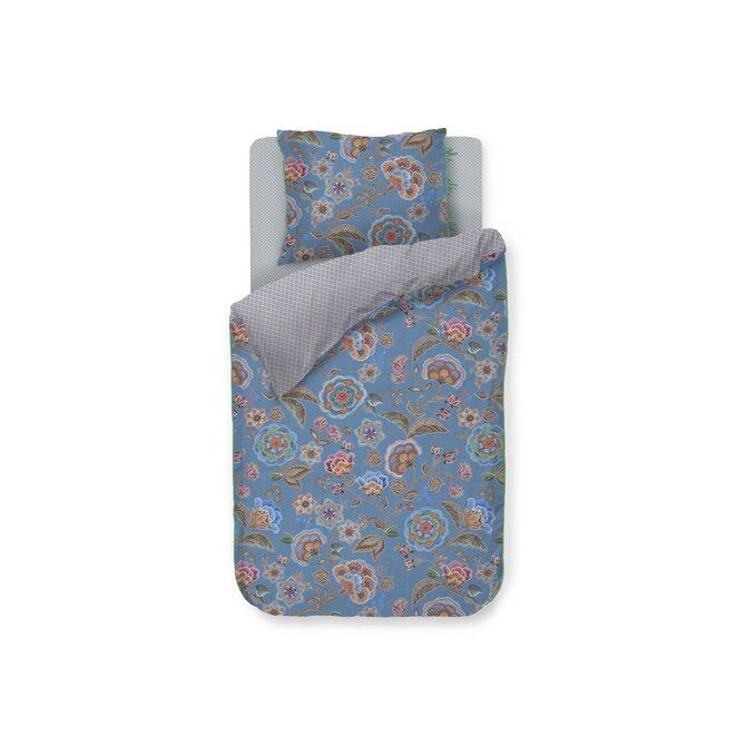 Pip Studio Dekbedovertrek Matata - Blauw 260x200/220 cm