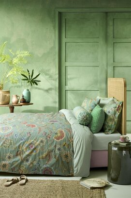 Pip Studio Dekbedovertrek Matata - Groen 140x200/220 cm