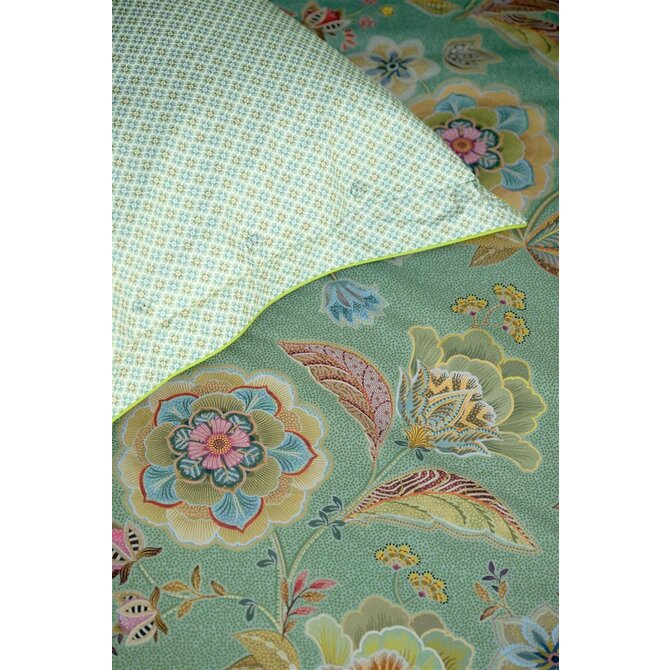 Pip Studio Dekbedovertrek Matata - Groen 140x200/220 cm Pip Studio Dekbedovertrek Matata - Groen 140x200/220 cm