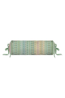 Pip Studio Ashanti Roll Cushion - Groen 22x70 cm