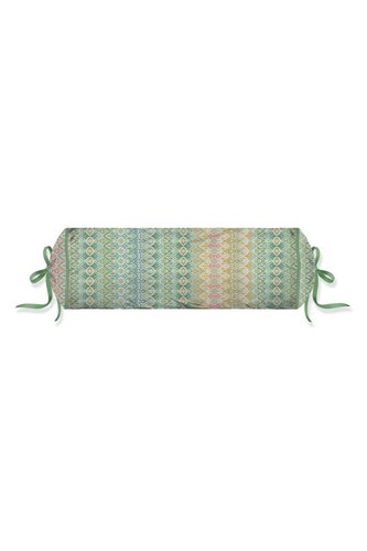 Pip Studio Pip Studio Ashanti Roll Cushion - Groen 22x70 cm