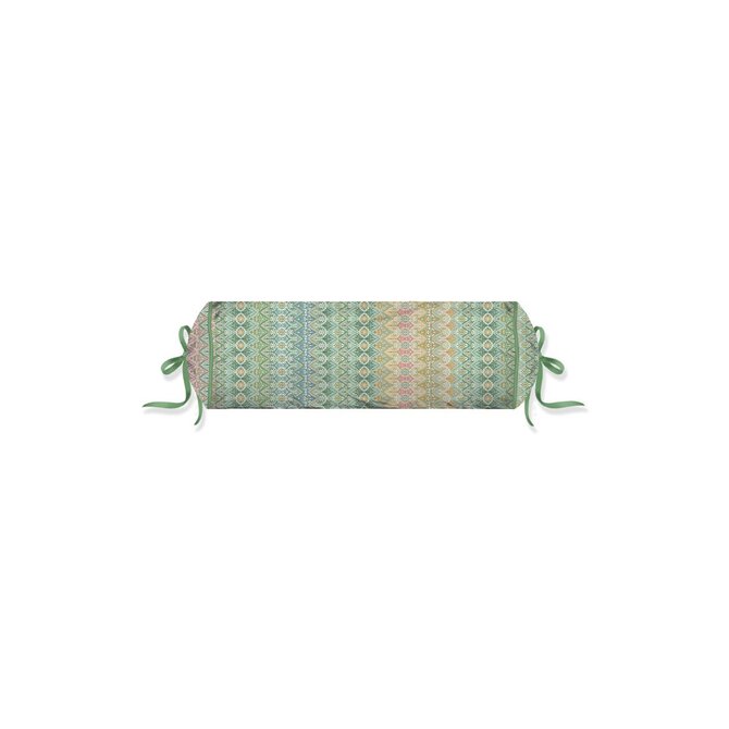 Pip Studio Ashanti Roll Cushion - Groen 22x70 cm