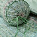 Pip Studio Pip Studio Ashanti Roll Cushion - Groen 22x70 cm