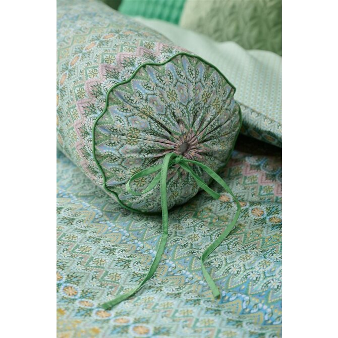 Pip Studio Ashanti Roll Cushion - Groen 22x70 cm Pip Studio Ashanti Roll Cushion - Groen 22x70 cm