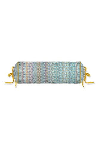 Pip Studio Pip Studio Ashanti Roll Cushion - Blauw 22x70 cm