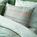 Pip Studio Pip Studio Ashanti Quilted Cushion - Groen 45x70 cm