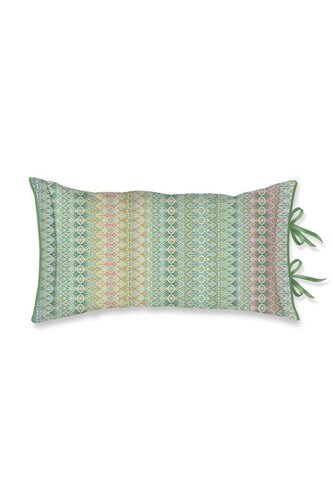 Pip Studio Pip Studio Ashanti Cushion - Groen 35x60 cm