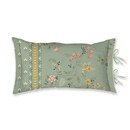 Pip Studio Pip Studio Kili Flower Cushion - Groen 35x60 cm