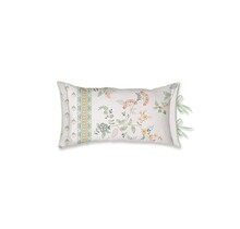 Pip Studio Kili Flower Cushion - Wit 35x60 cm