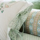 Pip Studio Pip Studio Kili Flower Cushion - Wit 35x60 cm