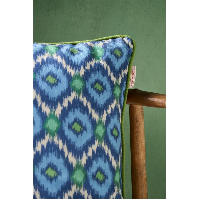 Pip Studio Zazu Cushion - Blauw 53x53 cm Pip Studio Zazu Cushion - Blauw 53x53 cm