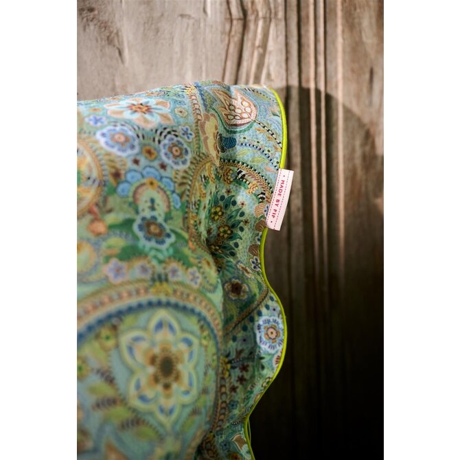 Pip Studio Dekbedovertrek Kikoy - Groen 200x200/220 cm Pip Studio Dekbedovertrek Kikoy - Groen 200x200/220 cm