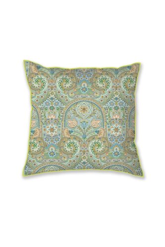 Pip Studio Pip Studio Kikoy Square Cushion - Groen 53x53 cm