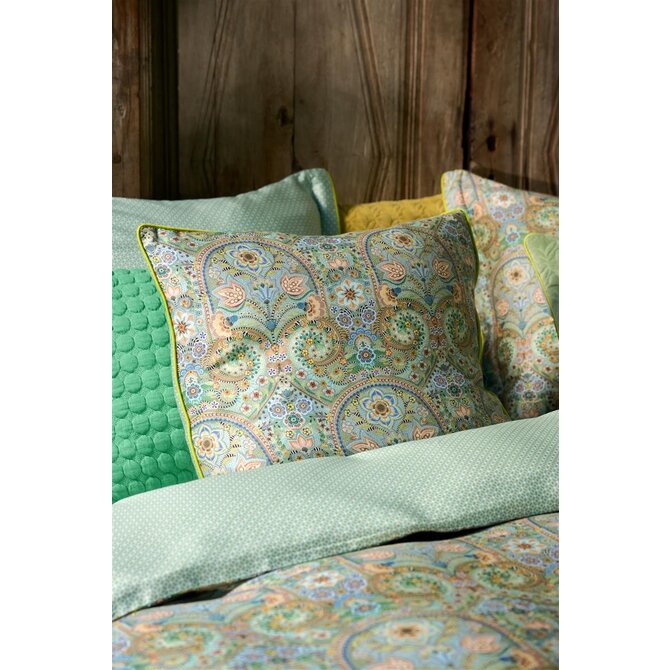 Pip Studio Kikoy Square Cushion - Groen 53x53 cm Pip Studio Kikoy Square Cushion - Groen 53x53 cm